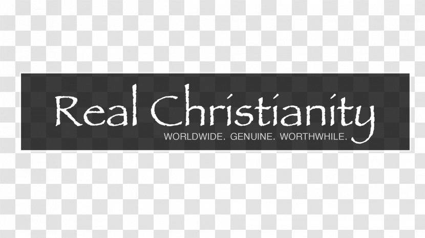 Logo Brand Font Rectangle Product - Christianity Word Transparent PNG