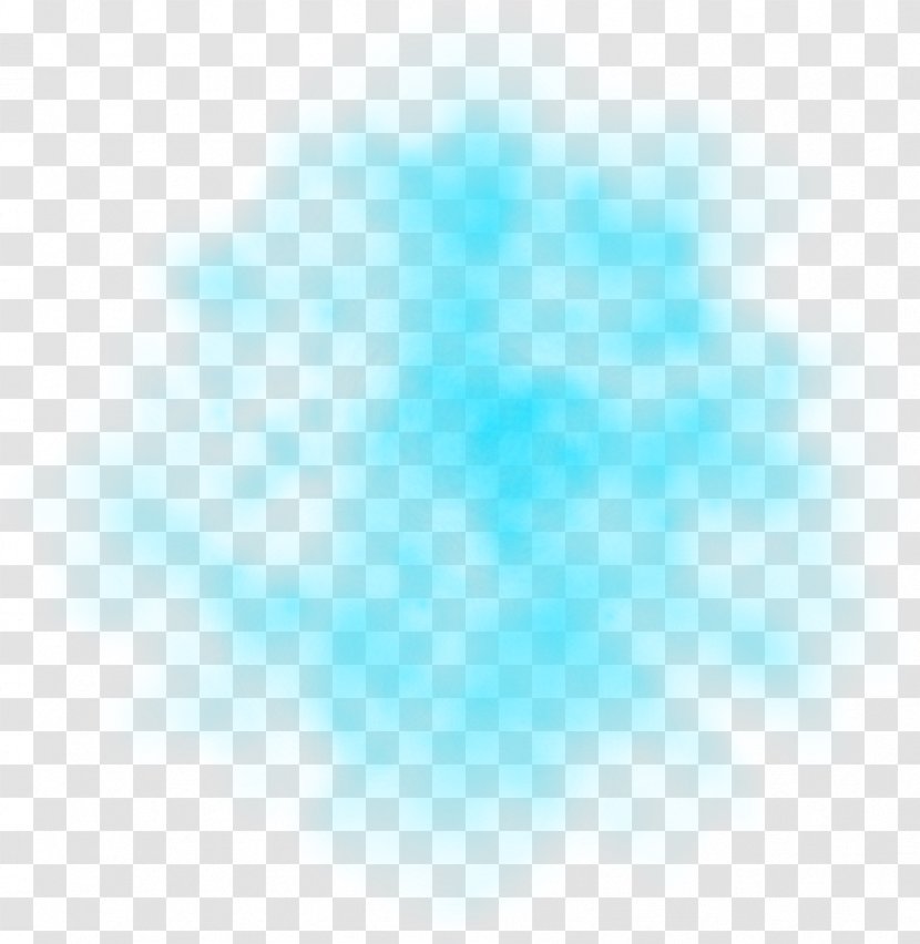 Blue Symmetry Sky Pattern - Turquoise - Light Transparent PNG