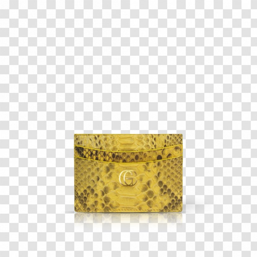 Wallet Handbag Gold Calfskin Metal - Continental Transparent PNG