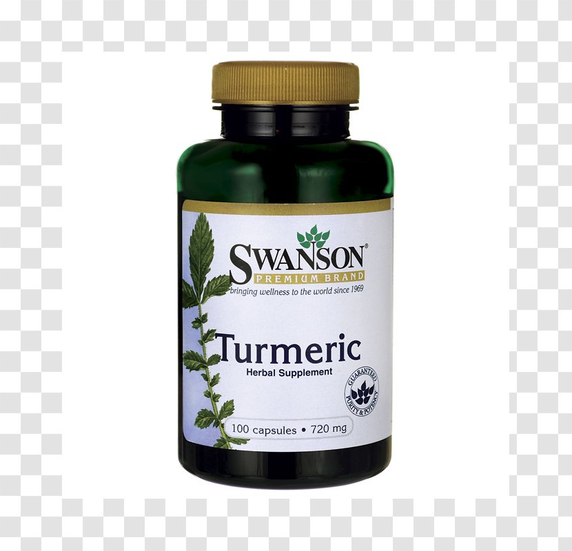 Dietary Supplement Turmeric Swanson Health Products Capsule Ginger - Fenugreek Transparent PNG