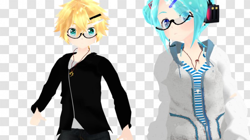 MikuMikuDance Kagamine Rin/Len Hatsune Miku Vocaloid Image - Flower Transparent PNG