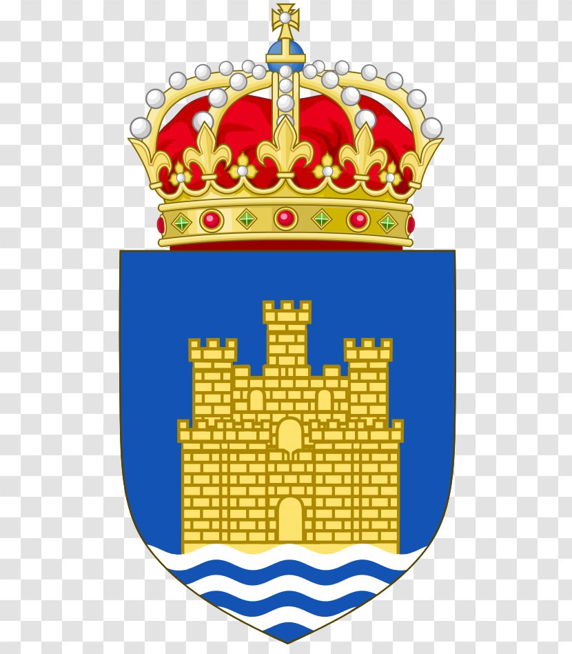 Ibiza Coat Of Arms Madrid Catalonia - Historic Walled City In Spain Transparent PNG