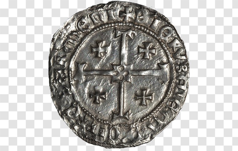 Francia Holy Roman Empire Early Middle Ages Sabre Of Charlemagne Denarius - Carolingian Dynasty - Globus Cruciger Transparent PNG