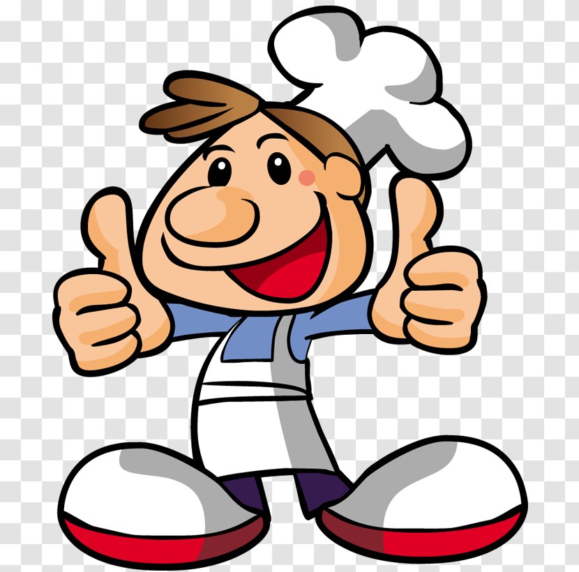 Pizza Chef Cooking Cartoon - Area Transparent PNG