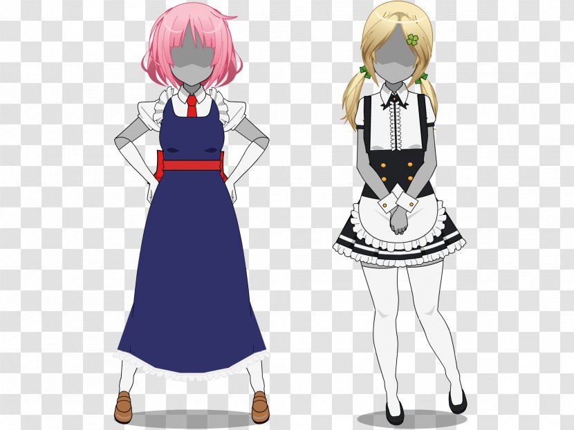 Clothing Export Maid Art Uniform - Heart Transparent PNG