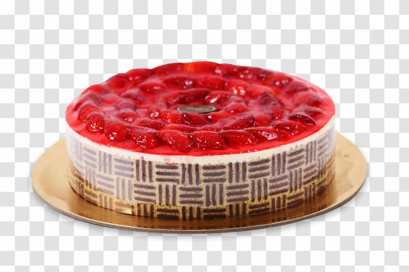 Cheesecake Parfait Mousse Food Ice Cream Cake - Strawberry Transparent PNG