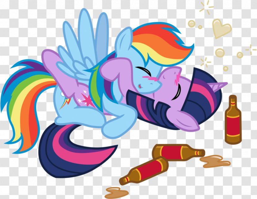 Twilight Sparkle Rainbow Dash Pinkie Pie Applejack Princess Celestia - Equestria - My Little Pony Transparent PNG