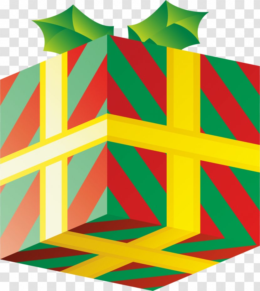 Present Box . - Yellow - Gift Transparent PNG