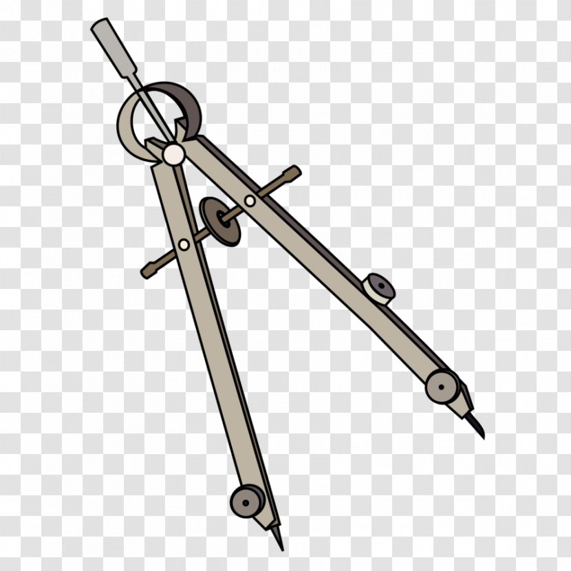 Compass Technical Drawing Clip Art - Body Jewelry - Compas Transparent PNG