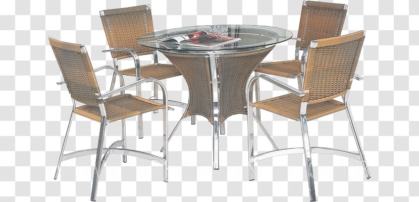 Table Furniture Chair Garden Swimming Pool - Dining Room - Moveis Transparent PNG