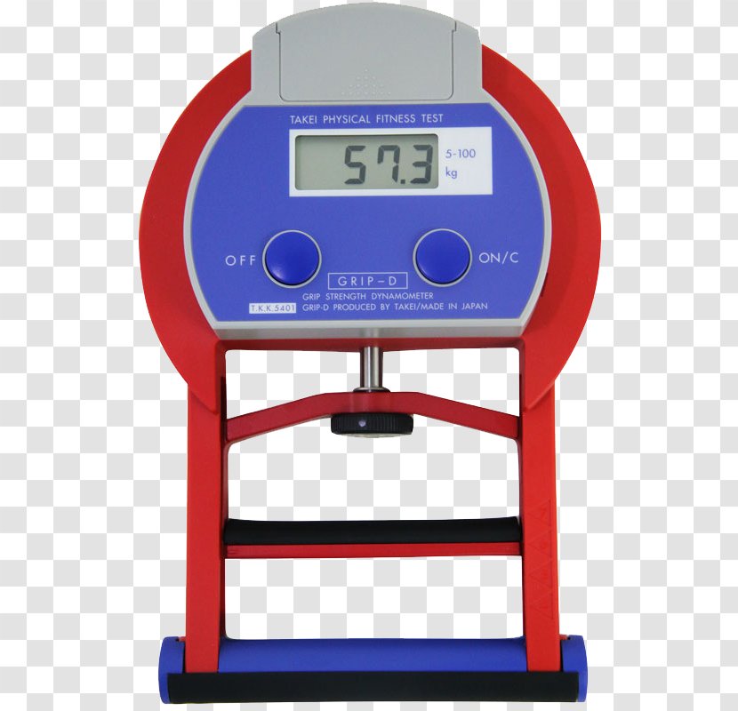 Dynamometer Grip Strength Digital Data Analog Signal Measurement - Multimeter - Gym Posters Transparent PNG
