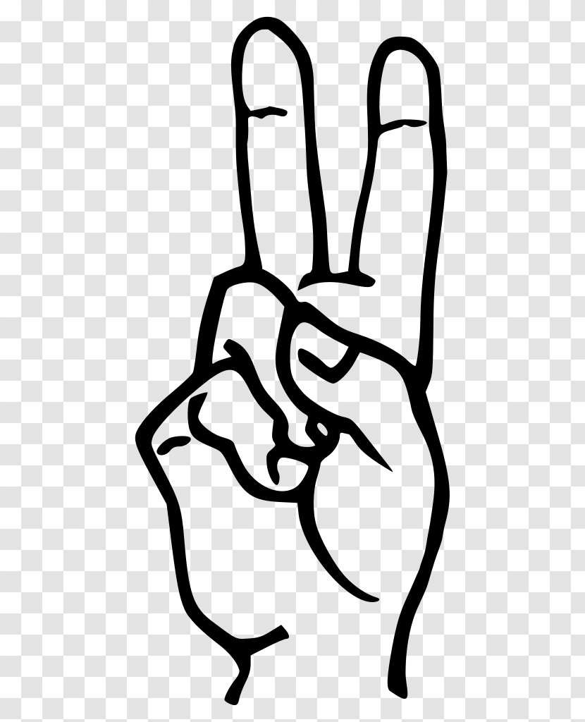 American Sign Language Manual Alphabet - Thumb Transparent PNG