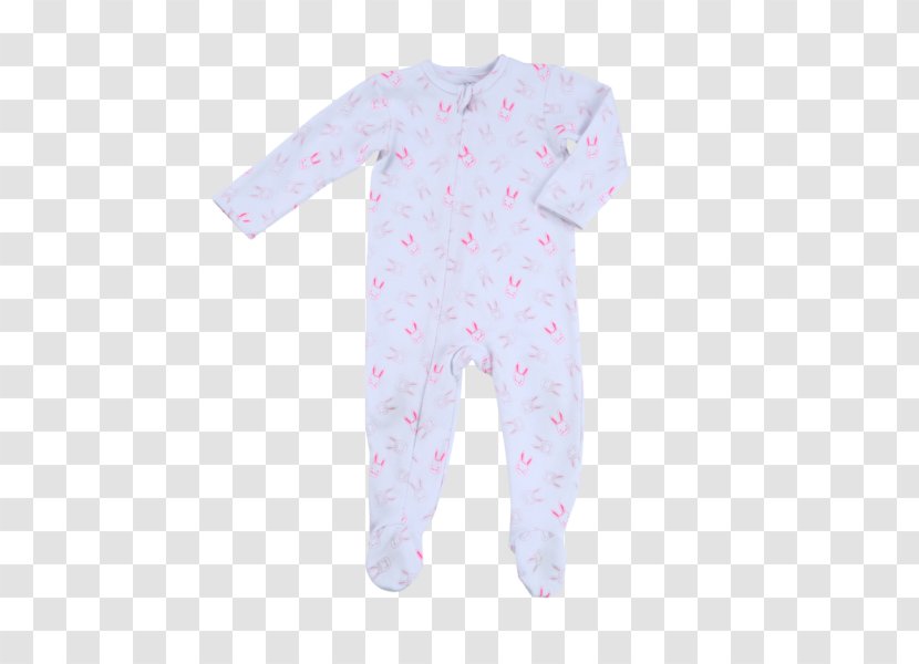 Pajamas Infant Zipper Baby & Toddler One-Pieces Sleeve - Nightwear - Invisible Zip Foot Transparent PNG