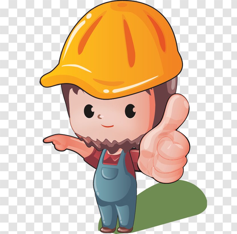 Hard Hats Thumb Human Behavior Clip Art - Hat - Naughty Child Transparent PNG