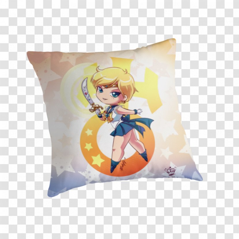 Throw Pillows Cushion Textile - Material - Sailor Uranus Transparent PNG