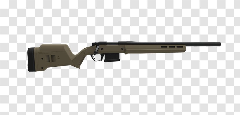 Magpul Industries Remington Model 700 Stock Bolt Action Firearm - Cartoon Transparent PNG