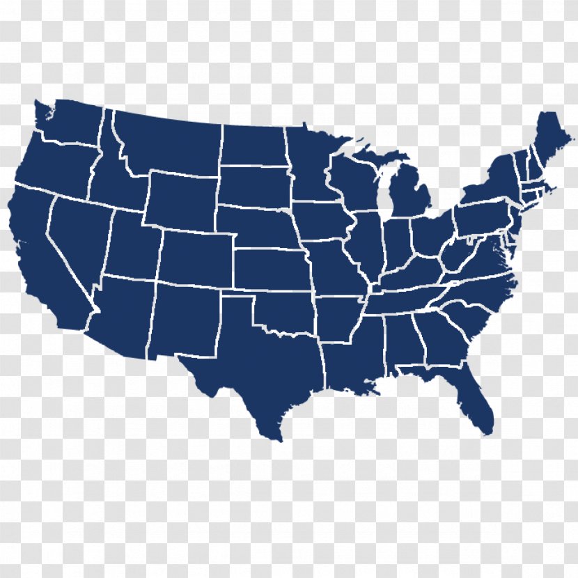 United States Silhouette - Us State Transparent PNG