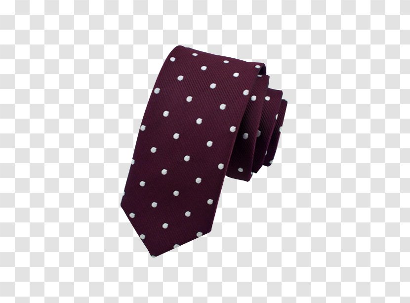 Polka Dot Necktie Bow Tie House - Maroon - Галстуки и бабочкиBow HouseTies And Butterflies DressFashion Fresh Transparent PNG