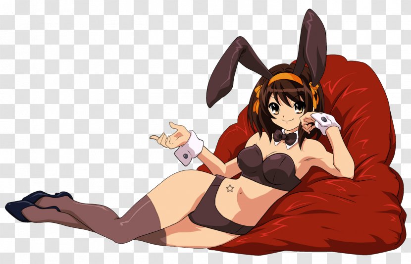 Mikuru Asahina The Melancholy Of Haruhi Suzumiya Kyon Yuki Nagato Rabbit - Tree - Angry Transparent PNG