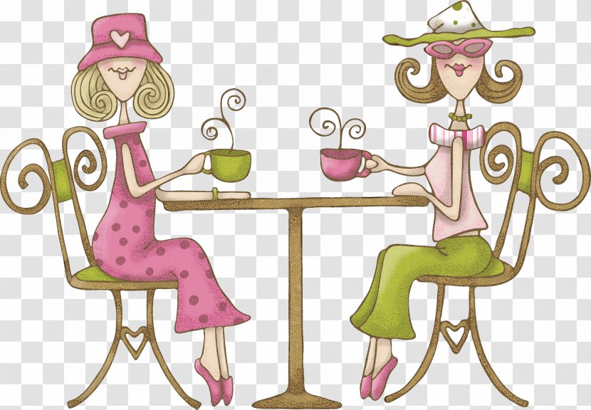 Morning Animation Clip Art - Tea Time Transparent PNG