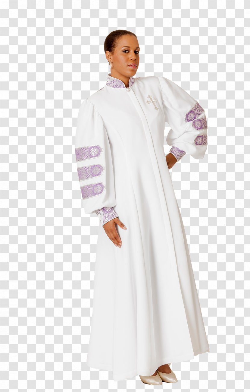 Robe Dress Clothing Pastor Clergy - Gown Transparent PNG