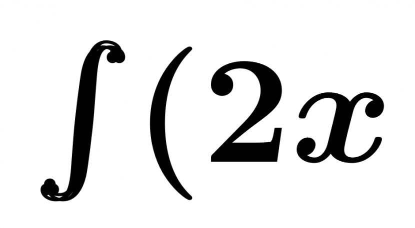 Integral Symbol Number Mathematics - Pictures Of Math Signs Transparent PNG