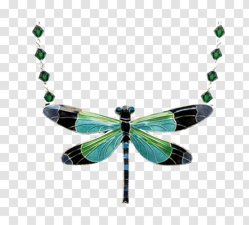 Jewellery Earring Necklace Charms & Pendants Cloisonné - Dragonfly Transparent PNG