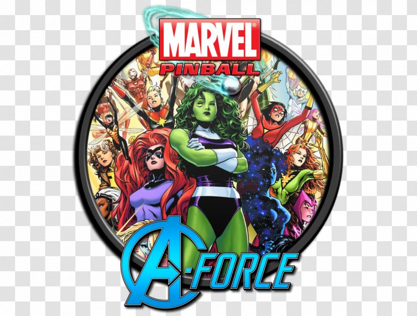 A-Force Secret Wars Comic Book Marvel Comics Avengers - Variant Cover - Powerful Woman Transparent PNG