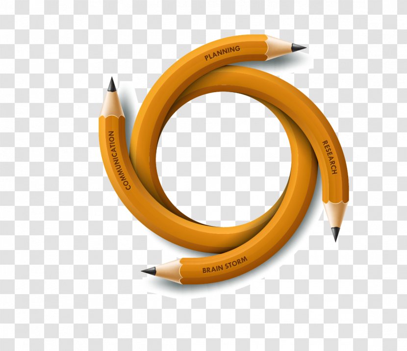 Pencil Drawing - Yellow Transparent PNG