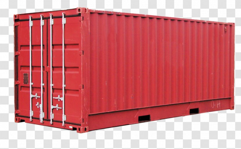 Intermodal Container Shipping Cargo Ship Freight Transport - Twentyfoot Equivalent Unit Transparent PNG