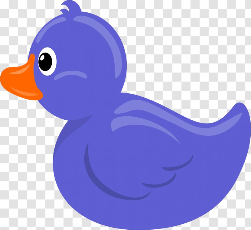 Donald Duck Rubber Clip Art - Poultry - Purple Cliparts Transparent PNG