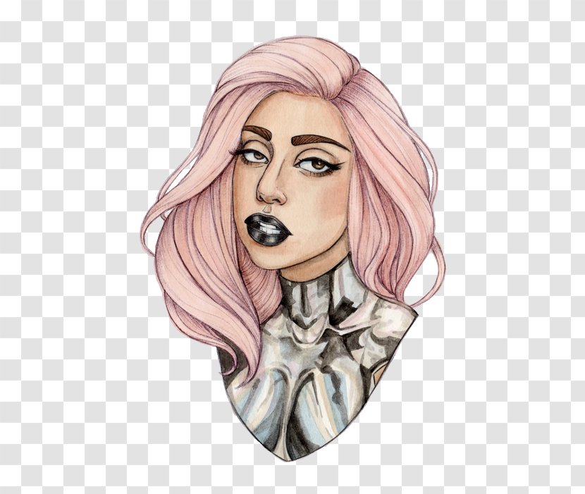 Lady Gaga Artpop Drawing Fan Art - Cartoon - Heart Transparent PNG