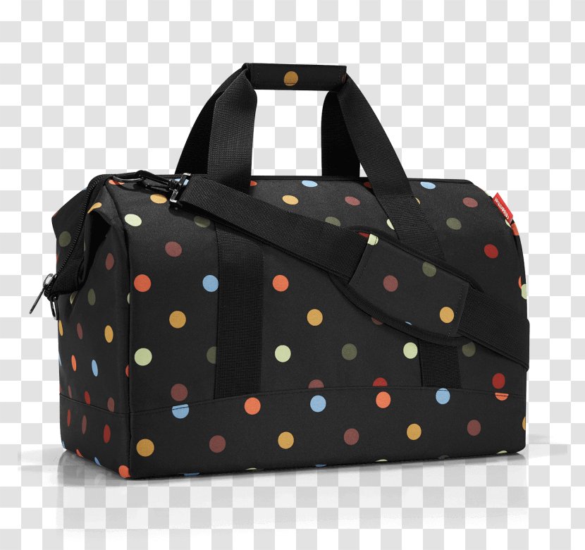 Reisenthel Allrounder L MT4032 Travel Bag With Floral Design Large 48 X 39.5 29 Cm Special Edition - Shoulder - All Out Transparent PNG