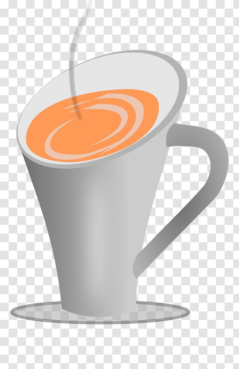 Coffee Cup Tea Cafe Clip Art - Delicious Transparent PNG