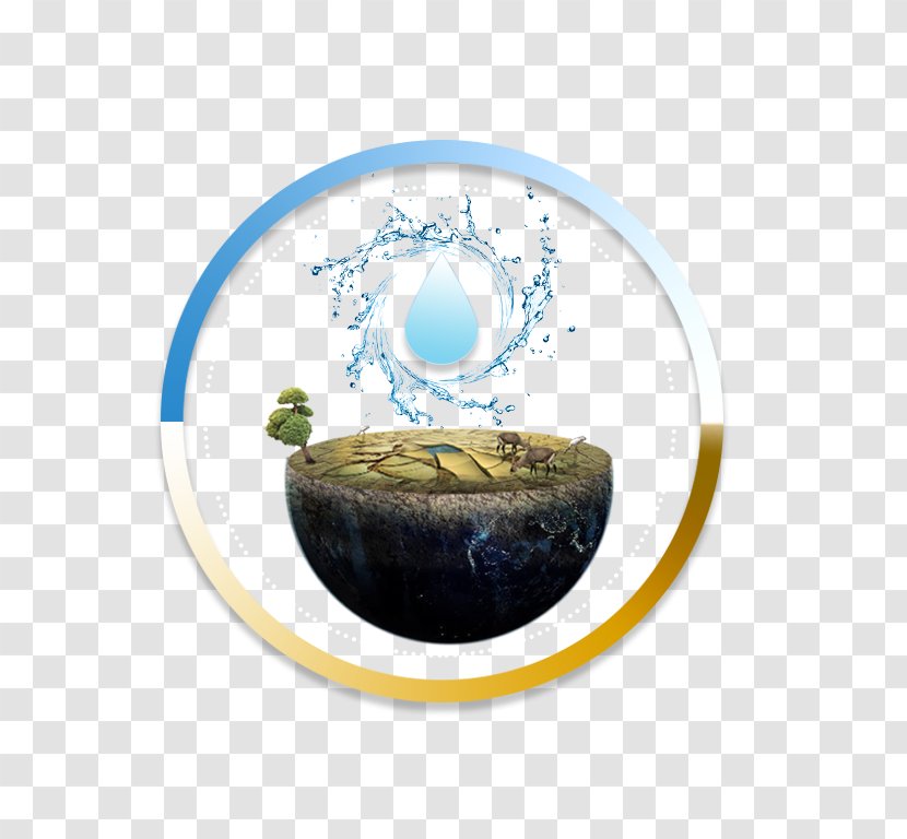 Earth Day - Globe - The Last Drop Of Water On Transparent PNG