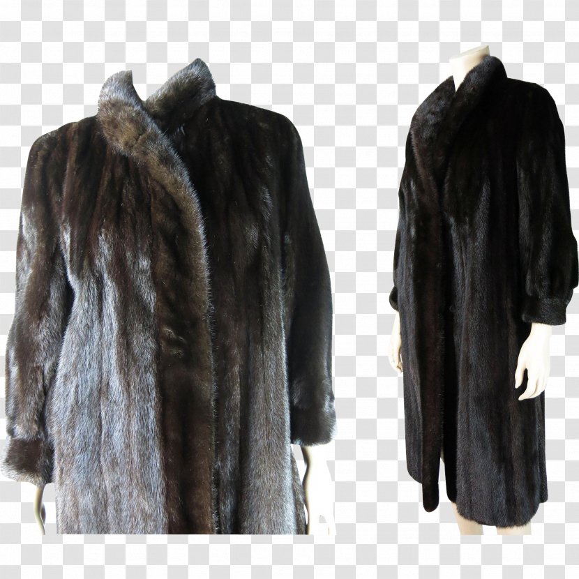 Fur Clothing Coat American Mink - Jacket Transparent PNG