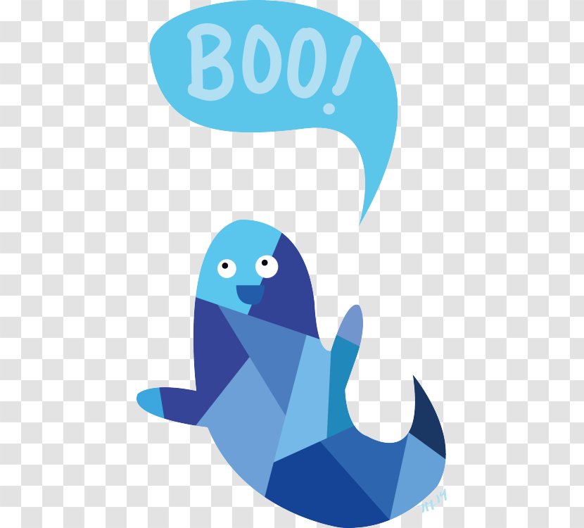 Whales, Dolphins And Porpoises Clip Art Cetaceans - Mammal - Ghost Cute Transparent PNG