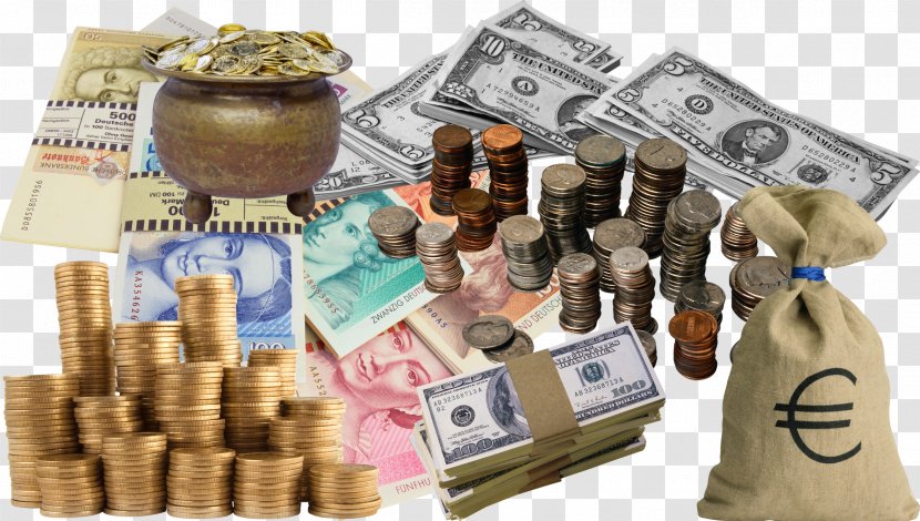 Money Coin United States Dollar Saving Bank Transparent PNG