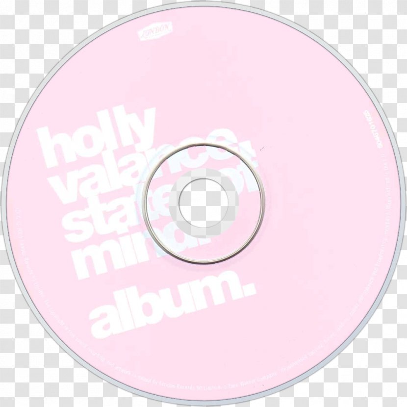 Compact Disc Pink M - Data Storage Device - Holly Valance Transparent PNG
