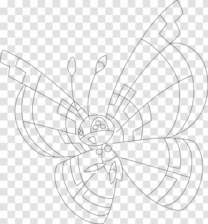 Coloring Book Pokémon GO X And Y FireRed LeafGreen Drawing - Membrane Winged Insect - Pokemon Go Transparent PNG