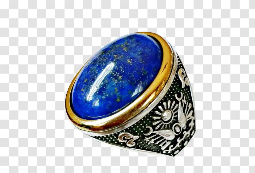 Cobalt Blue Gemstone - Ring Transparent PNG