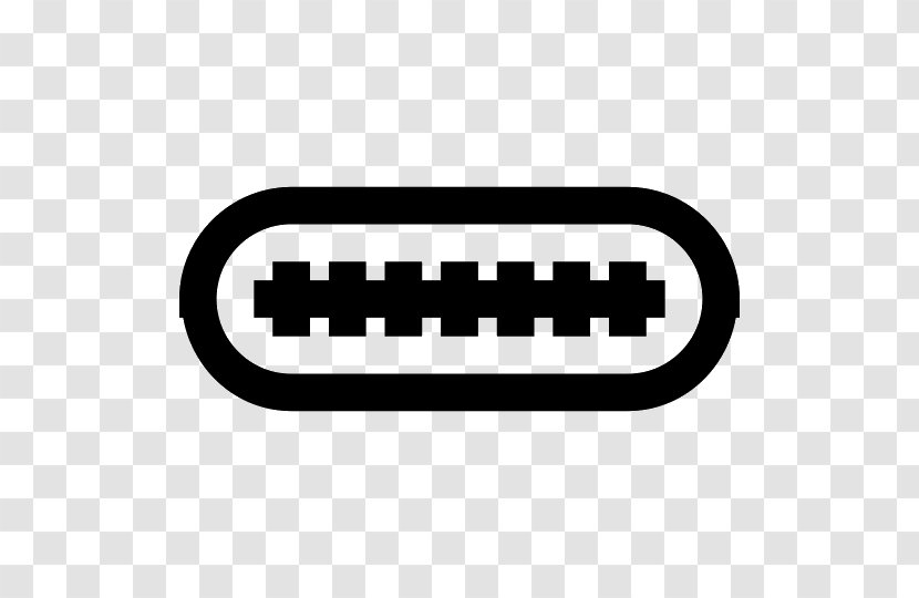 USB-C Font - Windows 10 - USB Transparent PNG