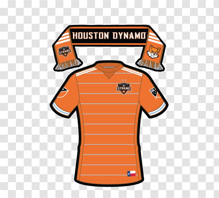Houston Dynamo Sports Fan Jersey T-shirt MLS - Mls Transparent PNG