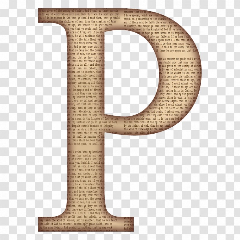 Letter Case F - P Transparent PNG