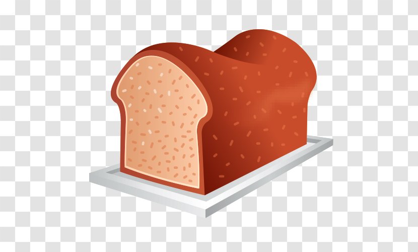 Toast Bread Loaf - Chair - Cartoon Transparent PNG