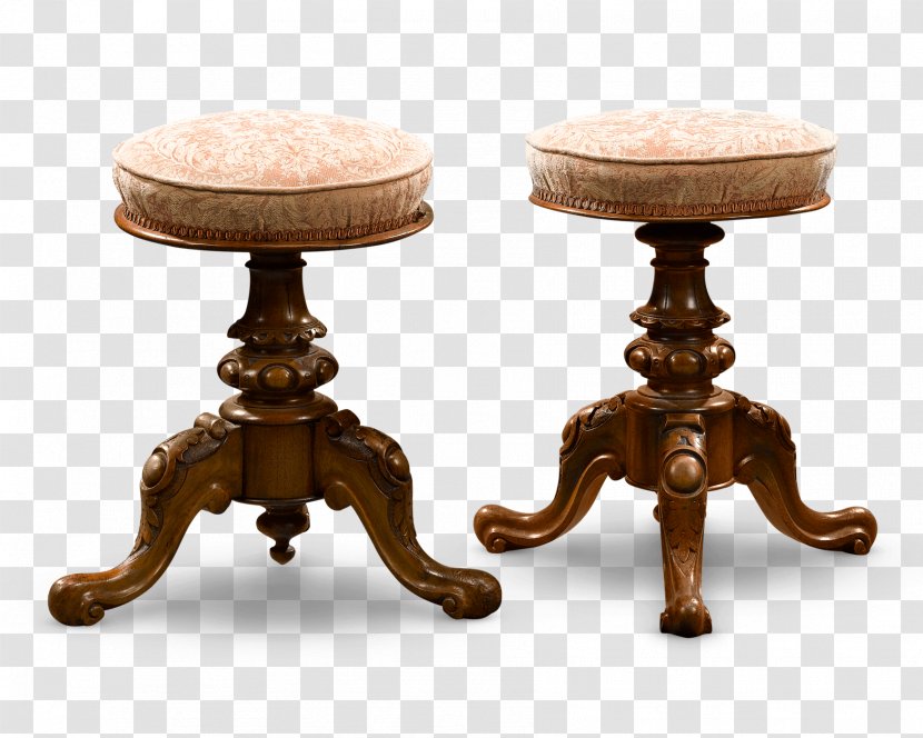 Table Stool Furniture Antique - Textile Transparent PNG