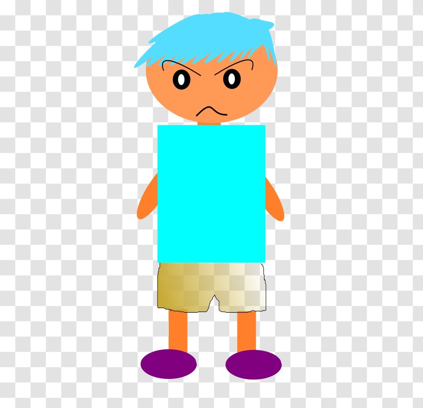 Clip Art - Boy - Talk Transparent PNG