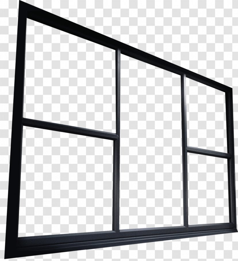 Sash Window Insulated Glazing Casement - Silver Aluminium Windows Transparent PNG