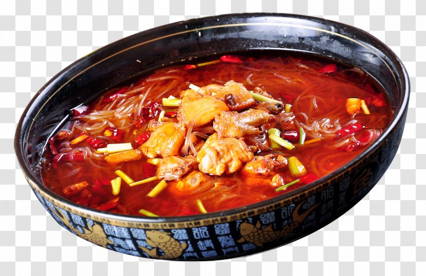 Kimchi-jjigae Hot Pot And Sour Soup Sundubu-jjigae - Kimchi Jjigae - Fried Chicken Transparent PNG