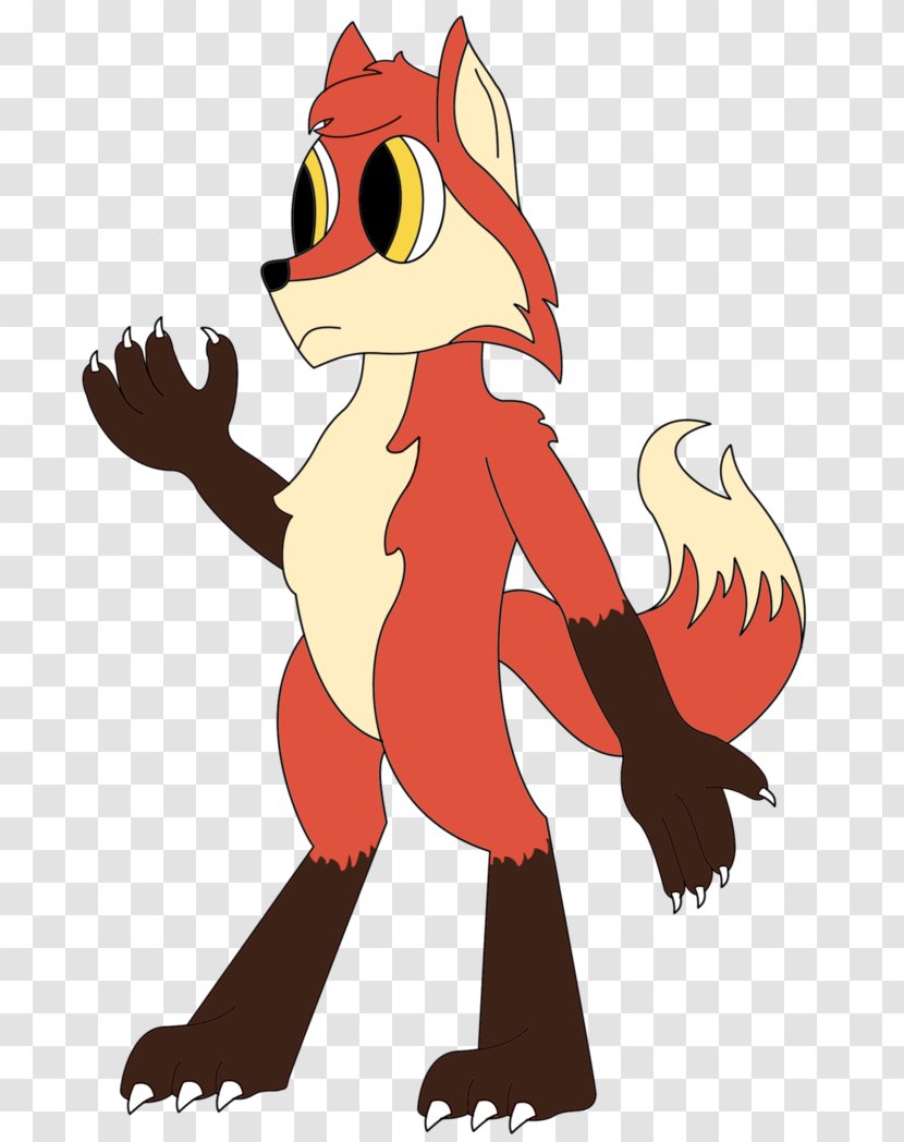 Red Fox Cat Dog Clip Art Transparent PNG